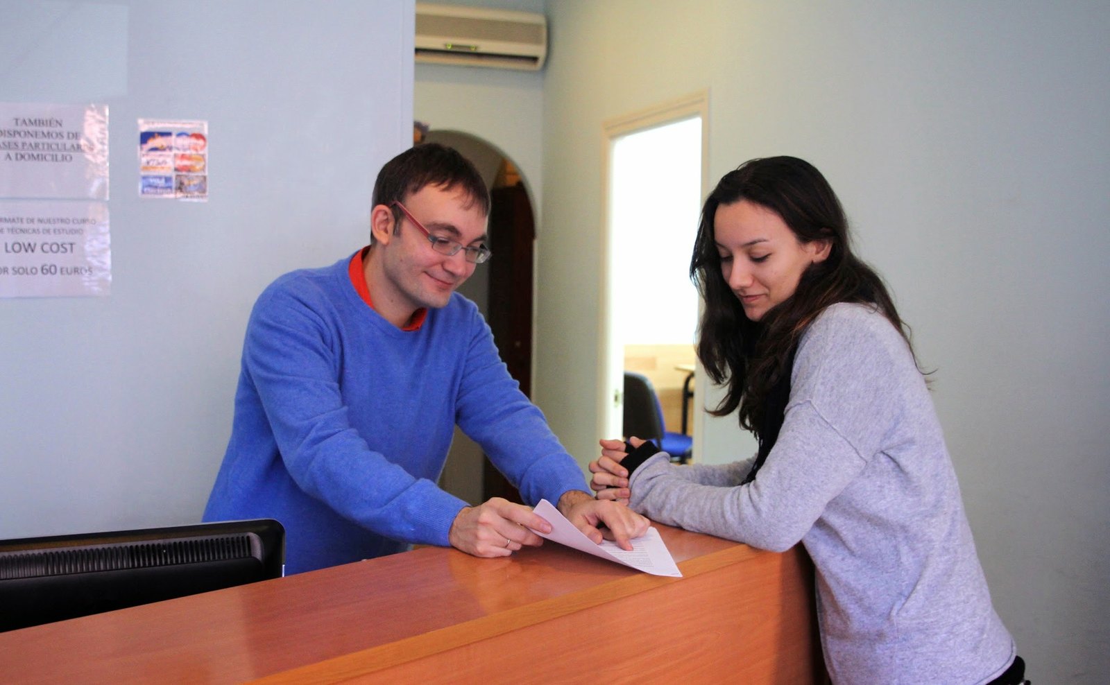 Recepción de la sede de Embajadores
